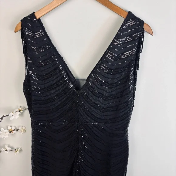 Missord Black Sequin Evening Dress Size 3X (Fits Size 2X) - Picture 7 of 7